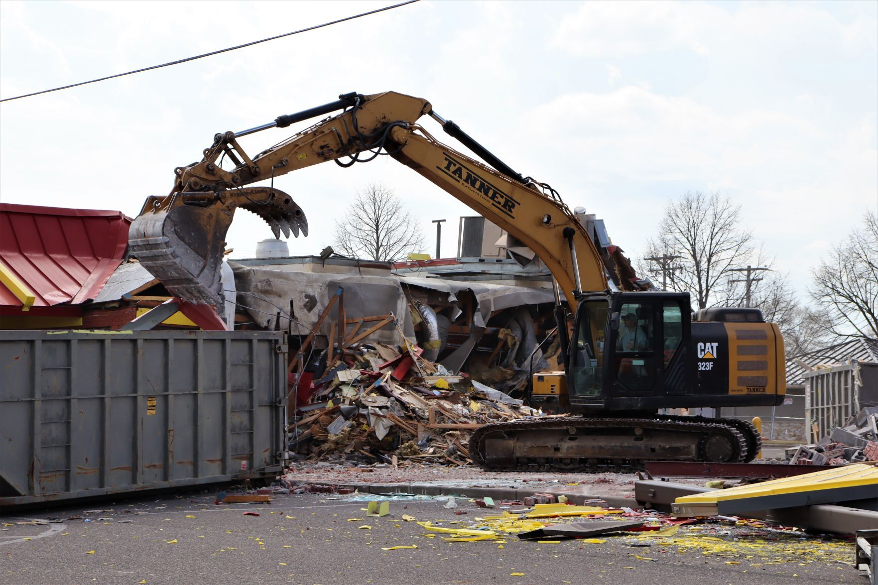 Chippewa Falls McDonald's Demolition